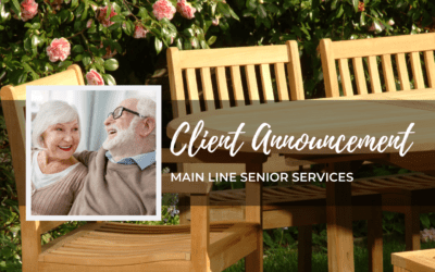 Welcome Main Line Senior Services