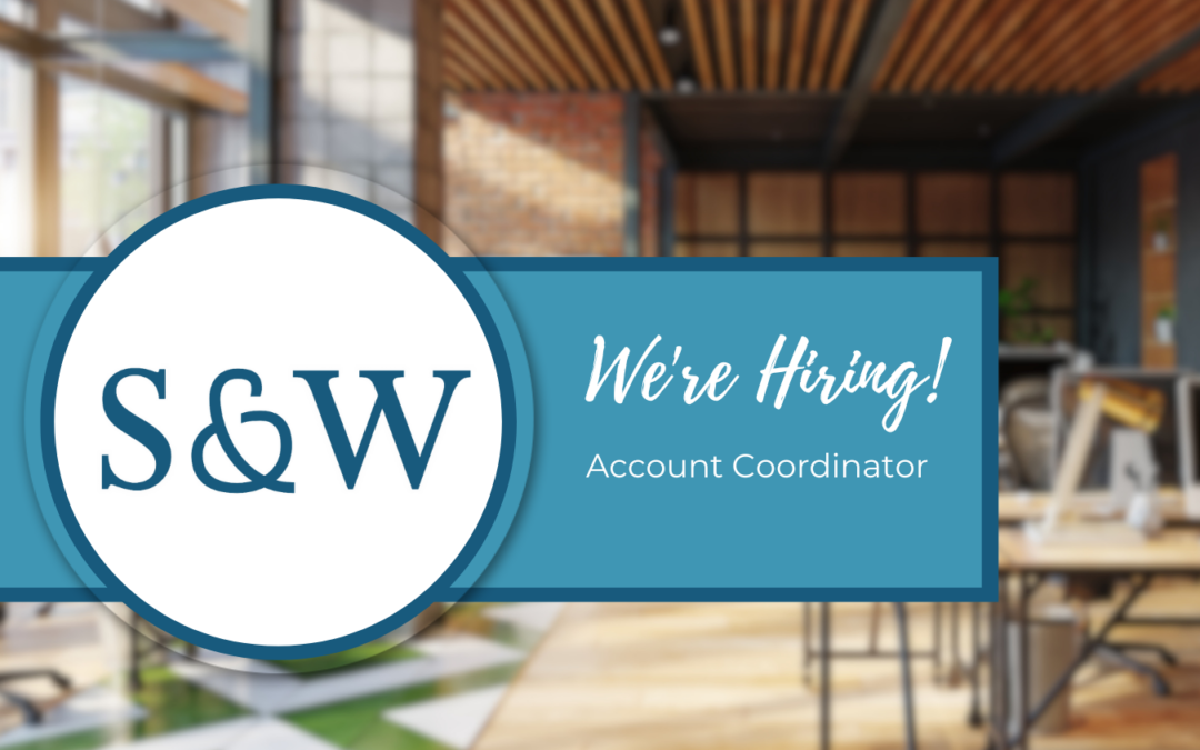 Hiring – Account Coordinator (FTE)